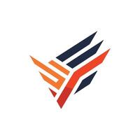 Creative and Elegant Minimalistic Logo Design for Technology and Software Company vector