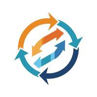 Creative and Elegant Minimalistic Logo Design for Technology and Software Company vector