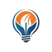 Creative and Elegant Minimalistic Logo Design for Technology and Software Company vector
