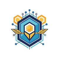 Creative and Elegant Minimalistic Logo Design for Technology and Software Company vector