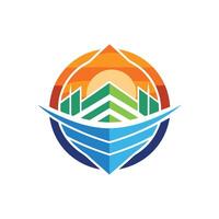 Creative and Elegant Minimalistic Logo Design for Technology and Software Company vector