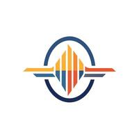 Creative and Elegant Minimalistic Logo Design for Technology and Software Company vector