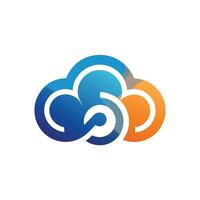 Creative and Elegant Minimalistic Logo Design for Technology and Software Company vector