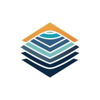 Creative and Elegant Minimalistic Logo Design for Technology and Software Company vector