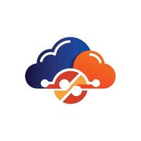 Creative and Elegant Minimalistic Logo Design for Technology and Software Company vector