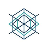 Creative and Elegant Minimalistic Logo Design for Technology and Software Company vector