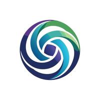 Creative and Elegant Minimalistic Logo Design for Technology and Software Company vector