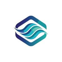 Creative and Elegant Minimalistic Logo Design for Technology and Software Company vector
