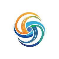 Creative and Elegant Minimalistic Logo Design for Technology and Software Company vector