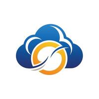 Creative and Elegant Minimalistic Logo Design for Technology and Software Company vector