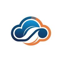 Creative and Elegant Minimalistic Logo Design for Technology and Software Company vector