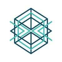 Creative and Elegant Minimalistic Logo Design for Technology and Software Company vector