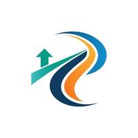 Creative and Elegant Minimalistic Logo Design for Technology and Software Company vector