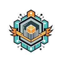 Creative and Elegant Minimalistic Logo Design for Technology and Software Company vector