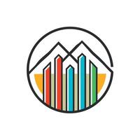 Creative and Elegant Minimalistic Logo Design for Technology and Software Company vector
