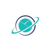 Creative and Elegant Minimalistic Logo Design for Technology and Software Company vector