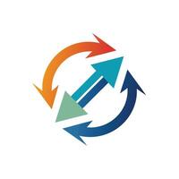 Creative and Elegant Minimalistic Logo Design for Technology and Software Company vector