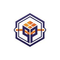 Creative and Elegant Minimalistic Logo Design for Technology and Software Company vector