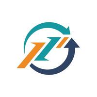 Creative and Elegant Minimalistic Logo Design for Technology and Software Company vector