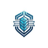 Creative and Elegant Minimalistic Logo Design for Technology and Software Company vector