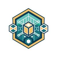 Creative and Elegant Minimalistic Logo Design for Technology and Software Company vector