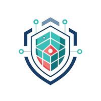 Creative and Elegant Minimalistic Logo Design for Technology and Software Company vector