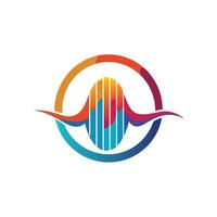 Creative and Elegant Minimalistic Logo Design for Technology and Software Company vector