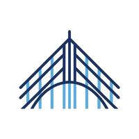 Creative and Elegant Minimalistic Logo Design for Technology and Software Company vector