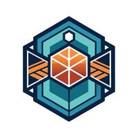 Creative and Elegant Minimalistic Logo Design for Technology and Software Company vector