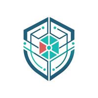 Creative and Elegant Minimalistic Logo Design for Technology and Software Company vector