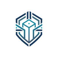 Creative and Elegant Minimalistic Logo Design for Technology and Software Company vector