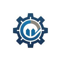 Creative and Elegant Minimalistic Logo Design for Technology and Software Company vector
