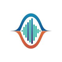 Creative and Elegant Minimalistic Logo Design for Technology and Software Company vector