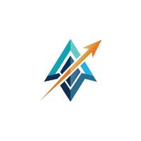 Creative and Elegant Minimalistic Logo Design for Technology and Software Company vector