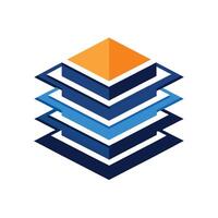 Creative and Elegant Minimalistic Logo Design for Technology and Software Company vector