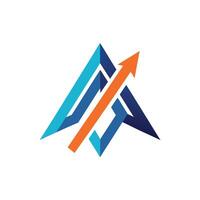 Creative and Elegant Minimalistic Logo Design for Technology and Software Company vector