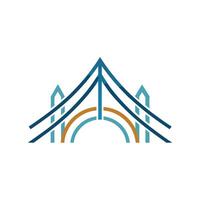 Creative and Elegant Minimalistic Logo Design for Technology and Software Company vector
