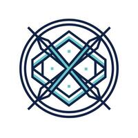Creative and Elegant Minimalistic Logo Design for Technology and Software Company vector