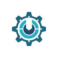 Creative and Elegant Minimalistic Logo Design for Technology and Software Company vector