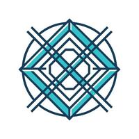 Creative and Elegant Minimalistic Logo Design for Technology and Software Company vector