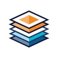 Creative and Elegant Minimalistic Logo Design for Technology and Software Company vector