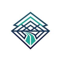 Creative and Elegant Minimalistic Logo Design for Technology and Software Company vector