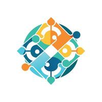 Creative and Elegant Minimalistic Logo Design for Technology and Software Company vector