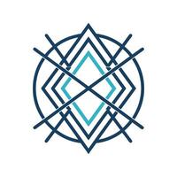 Creative and Elegant Minimalistic Logo Design for Technology and Software Company vector