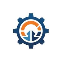 Creative and Elegant Minimalistic Logo Design for Technology and Software Company vector