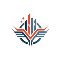 Creative and Elegant Minimalistic Logo Design for Technology and Software Company vector