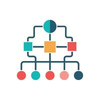 Creative and Elegant Minimalistic Logo Design for Technology and Software Company vector