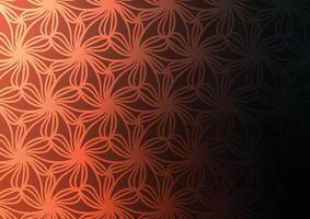 Red line abstract pattern wallpaper flower background vector