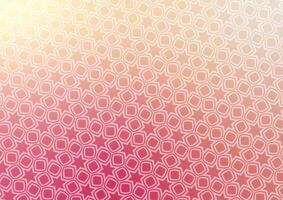 Abstract pattern geometric square star pink background vector