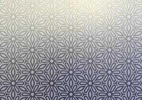 Soft gradient gray pattern flower wallpaper background vector